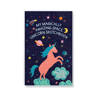 Space Unicorn Layflat Sketchbook