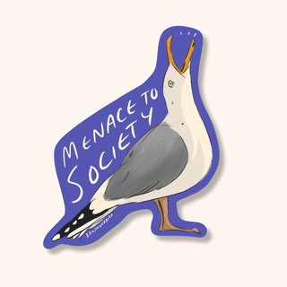 Sticker: Funny Seagull