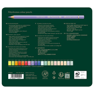 Polychromos Coloured Pencils, Set of 20 NEW Colours