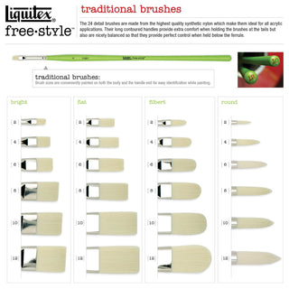 Liquitex Freestyle Brushes