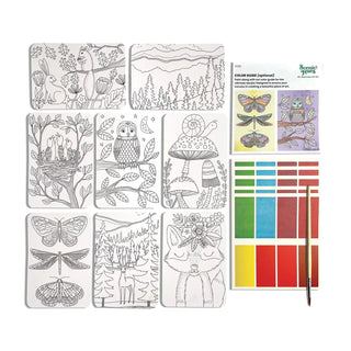 Scenic Hues D.I.Y. Watercolour Kit Forest Adventure
