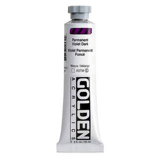Golden Heavy Body Acrylics - Pink & Purple