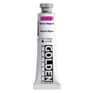 Golden Heavy Body Acrylics - Pink & Purple