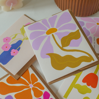 Bold Retro Daisy Card