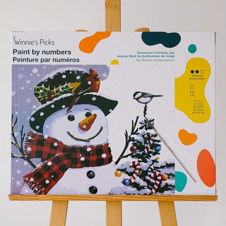 Snowman Paint by Numbers