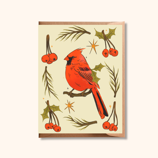 Cardinal Greeting Card
