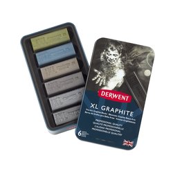 Derwent XL Graphite 6 Tin