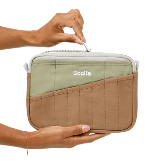 Soolla Studio Pouch, Deep Forest Green
