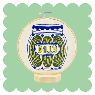 Pickles Complete Embroidery Kit