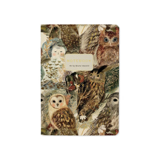 A6 Passport Notebook - Owls