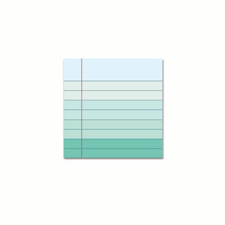 Ocean Teal Sticky Notes