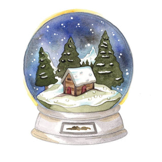 Winter Glow Watercolor Workbook