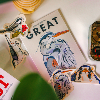 Great Blue Heron Card