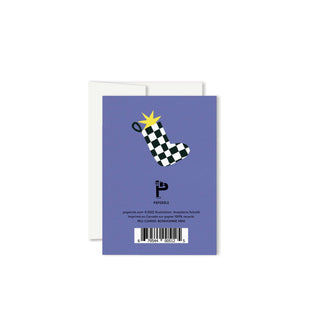 Bonhomme Miniature Greeting Card