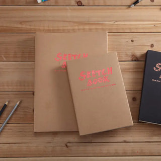 Exposed Binding Sketchbooks