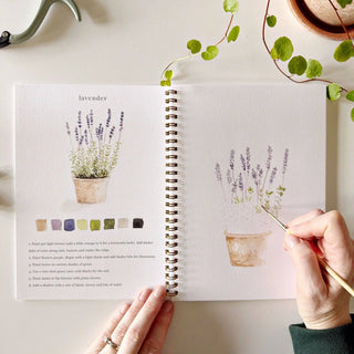 Garden Watercolour Workbook