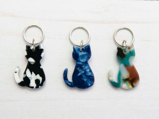 Bold Cat | Stitch Markers