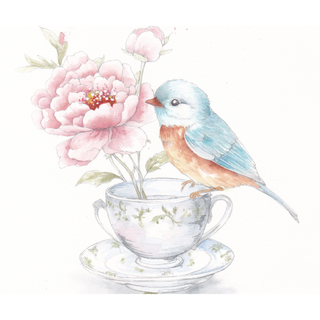 Feathers & Finery Watercolor Workbook
