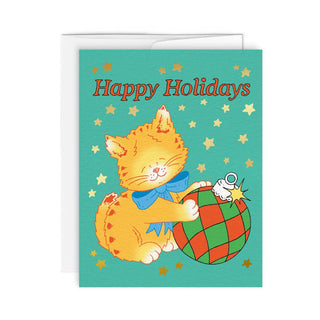 Happy Kitty Greeting Card