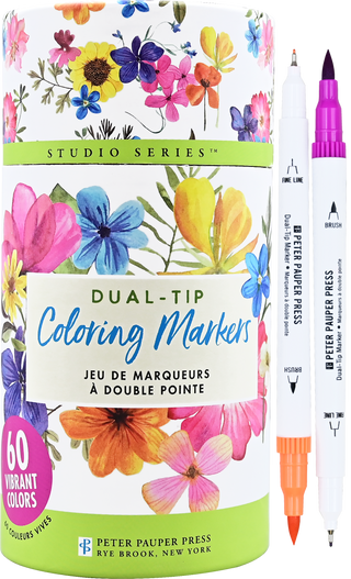 Studio Series Dual-Tip Coloring Markers Set