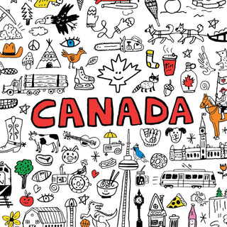 Giant Colouring Poster - Canada
