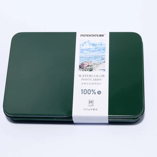 Blank Watercolour Postcards