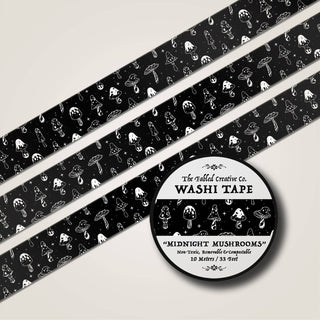 Midnight Mushroom Washi Tape