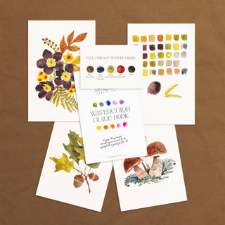 Watercolour Painting Kit : Woodland Botanicals