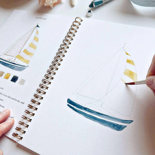 Seaside Watercolour Workbook