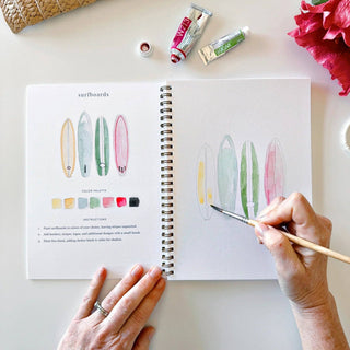 Tropical Watercolour Workbook