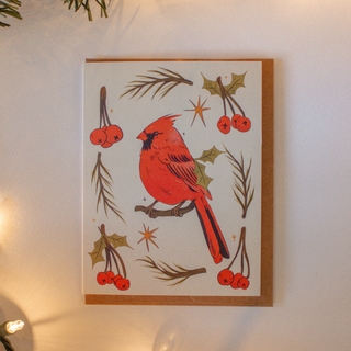 Cardinal Greeting Card