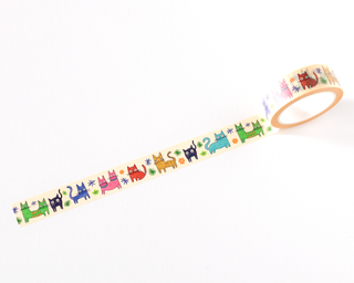 Colorful Cats Washi Tape