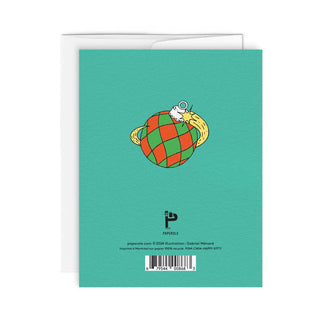 Happy Kitty Greeting Card