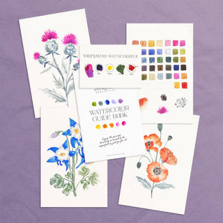 Watercolour Painting Kit : Wildflowers No2