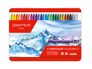 Caran d'Ache Neocolor II - Assorted Set of 40