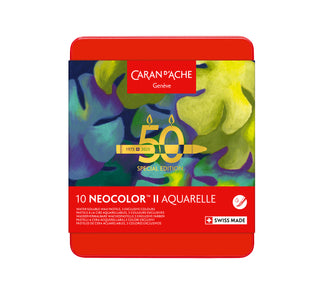 Caran d'Ache Neocolor II 50th Anniversary Set of 10 - Lush