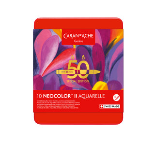 Caran d'Ache Neocolor II 50th Anniversary Set of 10 - Pop