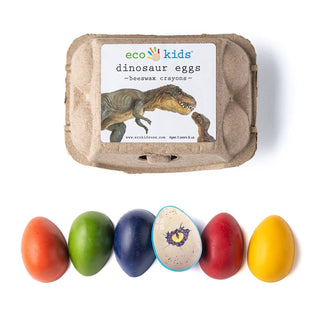 Dinosaur Egg Beeswax Crayons