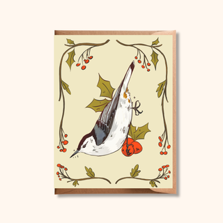 Nuthatch Bird Card