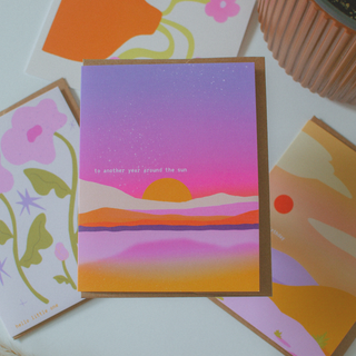 Another Year Around the Sun Card