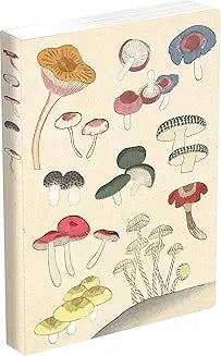 Healing Mushrooms Lined Paperback Journal
