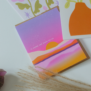 Another Year Around the Sun Card