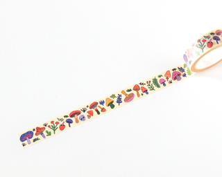 Mushroom Pattern Washi Tape