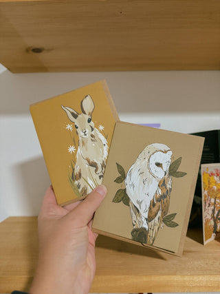 Barn Owl Greeting Card