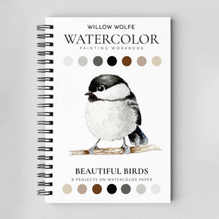 Beautiful Birds Watercolor Workbook