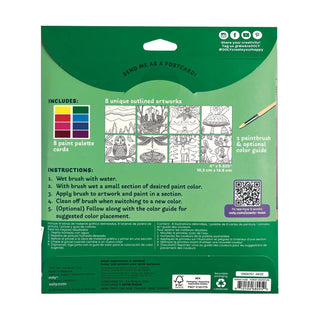 Scenic Hues D.I.Y. Watercolour Kit Forest Adventure