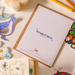 Bold Retro Daisy Card