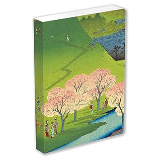 Hiroshige Cherry Blossoms Lined Hardcover Journal