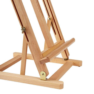 Wood Tabletop H-Frame Easel