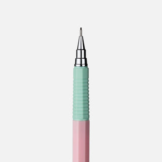 Mechanical Pencil Retro Color: Pink/Green